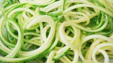 courgetti Κουρζέτι: τα σπαγγέτι από κολοκυθάκι